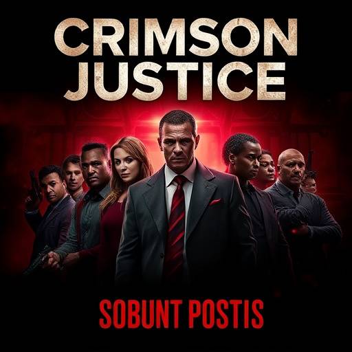 Poster for the TV show 'Crimson Justice'