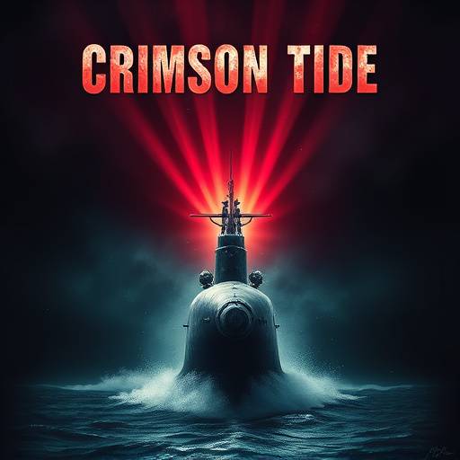 Poster for the TV show 'Crimson Tide'