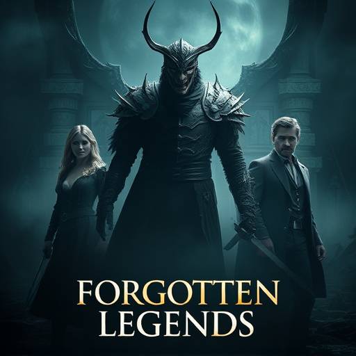 Poster for the TV show 'Forgotten Legends'