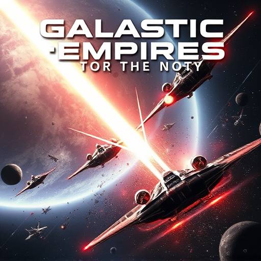 Poster for the TV show 'Galactic Empires'