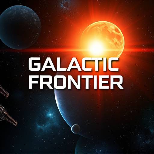 Poster for the TV show 'Galactic Frontier'