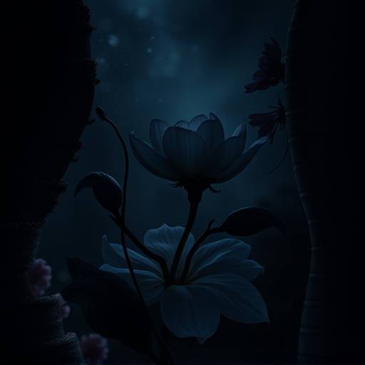 Poster for the TV show 'Midnight Bloom'