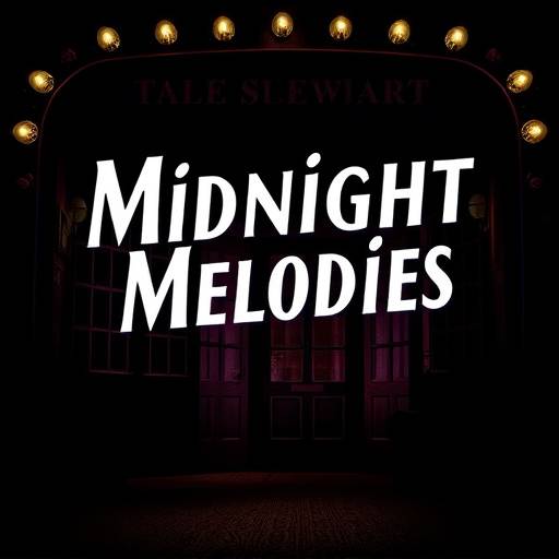 Poster for the TV show 'Midnight Melodies'