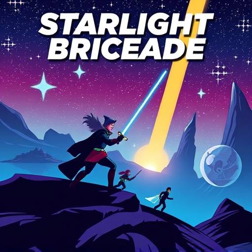 Poster for the TV show 'Starlight Brigade'
